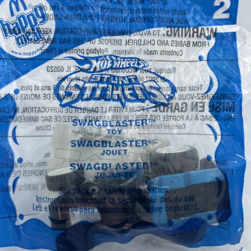 2007 McDonald's - Hot Wheels Stunt Strikers - Swagblaster Toy #2 - Sealed - 第 2/3 張圖片