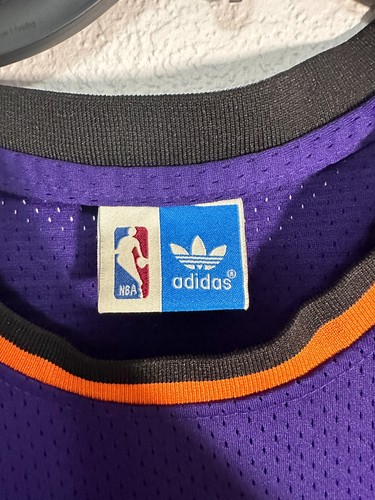Adidas Hardwood Classics NBA Phoenix Suns Nash #13 Stitch Jersey Sz Medium - Picture 4 of 5