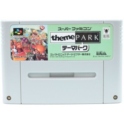 Sf1188 Super Famicom official Game soft Theme Park SFC Japan | eBay