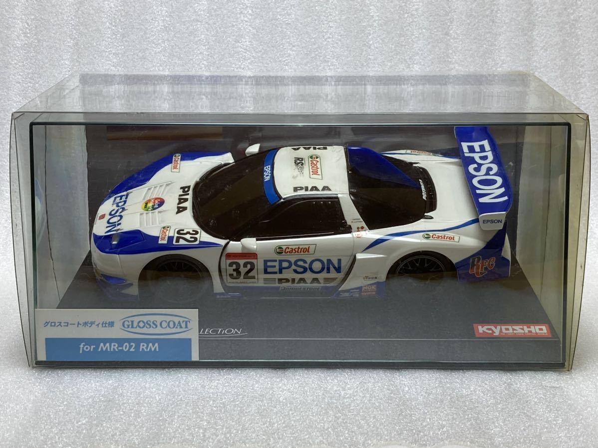 京商ミニッツ EPSON NSX 2004 エプソン NSX Kyosho MINI-Z EPSON Honda NSX 2004 JGTC Matsuda/A. Lotterer