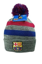  NEW SEASON FC BARCELONA BEANIE OFFICIAL  SKULL CAP HAT AUTHENTIC  