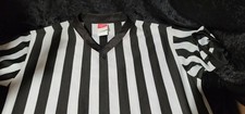 Rawlings Basketball Sports Referee Striped Shirt Size L NEW WITHOUT TAGS