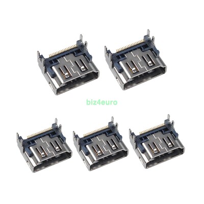 5 Stück HDMI Connector Playstation 5 / PS5 Anschluss Buchse Port Socket