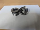 YAMAHA RD250 400 E/F  FORK   TOP  CAP  BOLTS  S/S  for 35mm forks only, PAIR