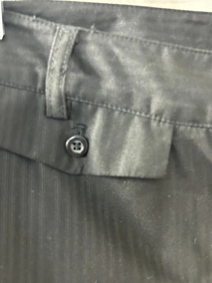 Liz Golf Audra Womens Size 12 Charcoal Black Gray Dress Pants Corporate Corpcore - Image 4 of 4