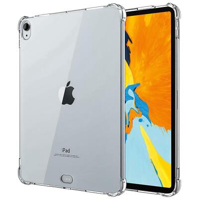 Schutzhülle für Apple iPad Air 6 11 2024 Silikon Hülle Case Tasche Transparent