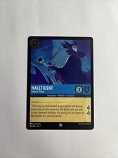 Lorcana First Chapter Maleficent Sinister Visitor COLD Foil 150/204