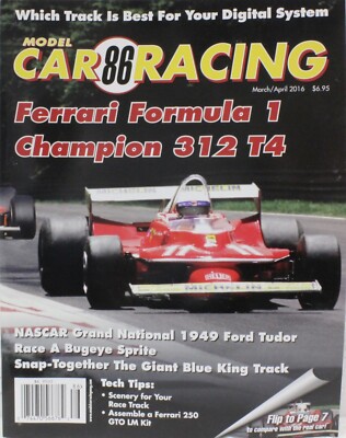 MODEL CAR RACING MAGAZINE #86 - SCALEXTRIC , FLY , SCX , NINCO 1/32 SLOT CARS