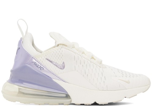 Nike Women's Air Max 270 'Sail Oxygen Purple' Sneakers
