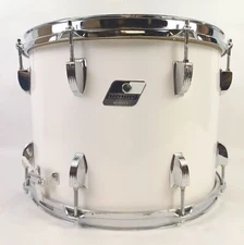 Ludwig Strider 10x14"White Cortex Parade/Marching P85 Snare Drum ++Aluminum Ring