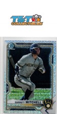 Garrett Mitchell 2021 Bowman Chrome Prospects Mojo Ref #BCP-204 Brewers 32a