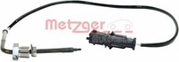 Sensor Abgastemperatur Metzger 0894502 Passend FÜR Fiat Temperatursensor Auspuff