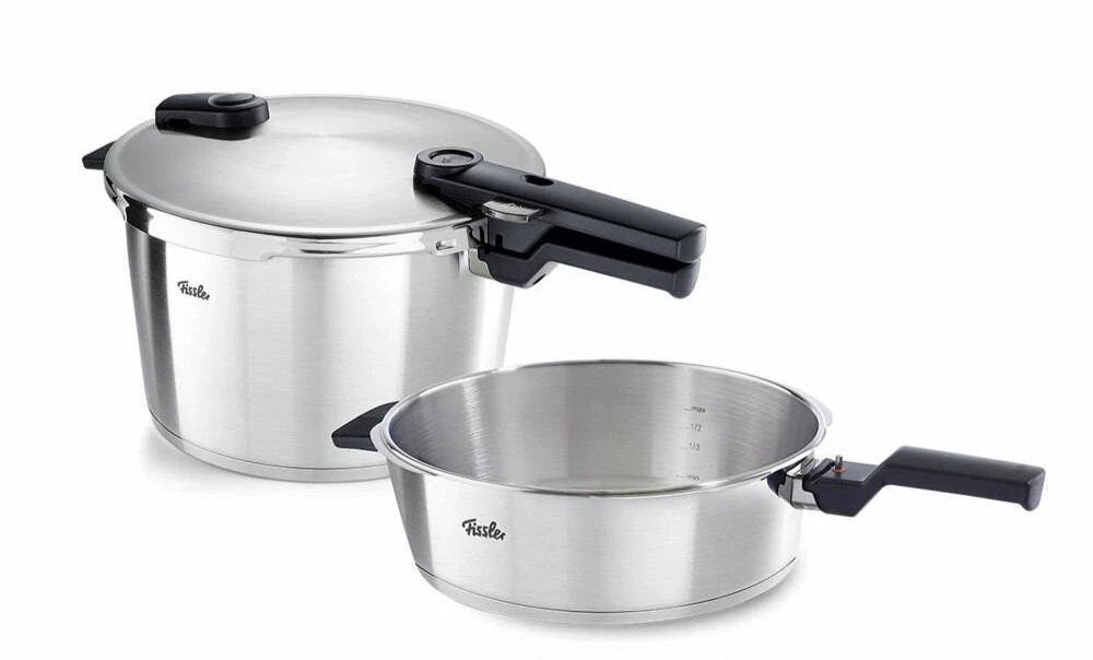 Set, Pot + Frying Pan, 8 + 4 L