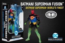 McFarlane DC Multiverse Batman Superman Fusion Worlds Finest Platinum Edition 7