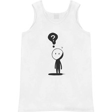 'Character with Question Mark' Adult Vest / Tank Top AV050283