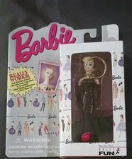 Barbie Solo In The Spotlight Doll Keychain Basic Fun 1995 #701-0 In Box