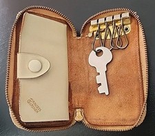 Key Holder  Key Case  Princess Gardner  Leather  Antique