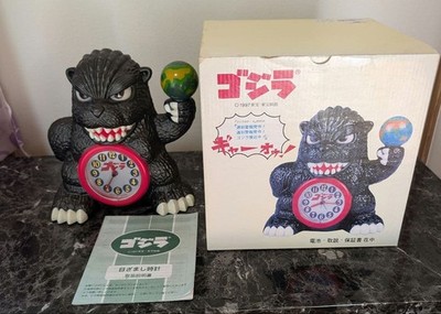 Godzilla Alarm Clock SEIKO Collaboration Limited TOHO Japan | eBay