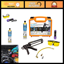 Universal Ac Leak Detection Kit - Uv Dye Injector 8 Oz Ester Dye Led Flashlig Universal Ac Leak Detection Kit - Uv Dye Injector 8 Oz Ester Dye Led Flashlig