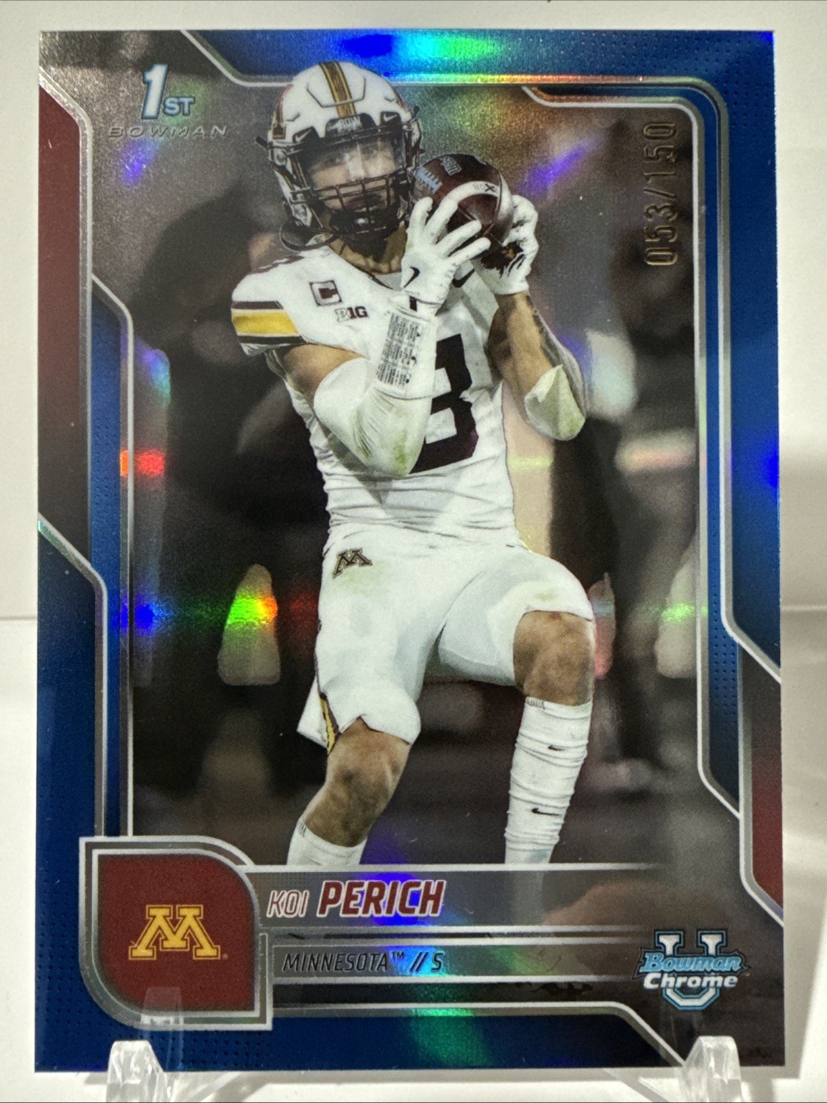 2025 Bowman Chrome U - BLUE #116 Koi Perich 1st 53/150