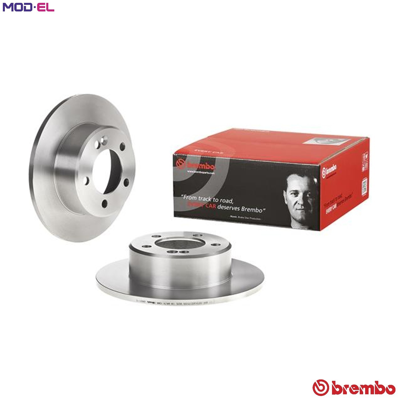 2x BRAKE DISC 08.A651.10 FOR RENAULT MASTER/III/Platform/Chassis/Van  VAUXHALL
