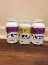 Set Of 3 Large 5 Inch - Empty Plastic Pill Bottle