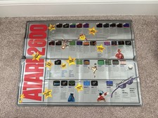 Vintage Atari Stars 2600 Poster 1983 Game Catalog - Original RARE