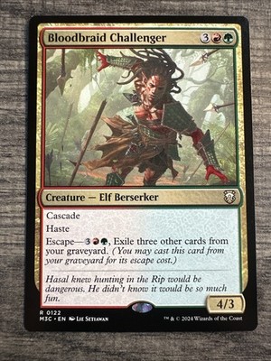 x1 Bloodbraid Challenger R MTG Commander: Modern Horizons 3 M/NM, English