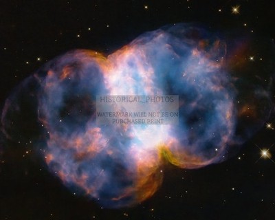 LITTLE DUMBBELL NEBULA MESSIER 76 HUBBLE 34TH ANNIVERSARY 8X10 PHOTO