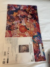 One Piece Card Game Playmat & Card Set Flame Flame Fruit Coliseum Edition