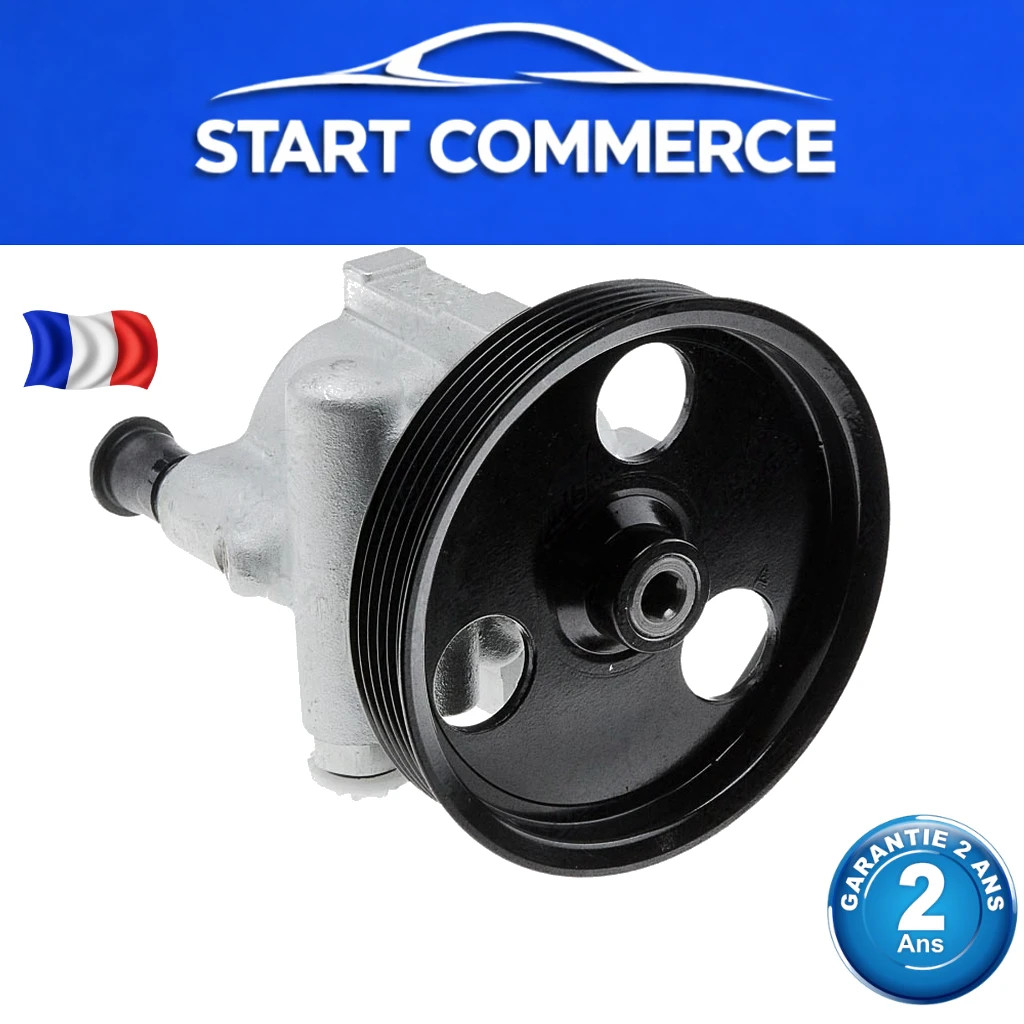 Pompe direction assistée résout volant dur pour Opel Vivaro A avec poulie 114mm pré-montée
