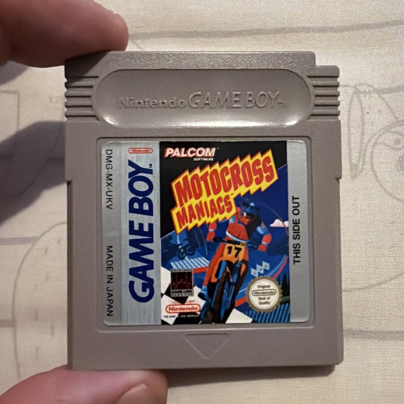 Motocross Maniacs Nintendo Game Boy Cartridge UK tested working fast free post