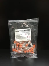 Corning REF 431386 Internal Threaded Polypropylene Cryogenic Vials 2mL 30 PCS