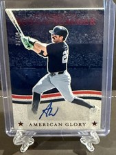 2025 Panini Boys of Summer - American Glory Signatures Austin Wells #AGS-AW Red