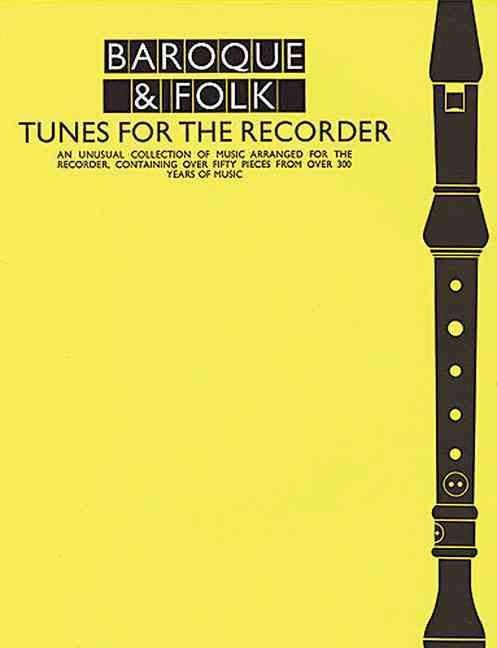Baroque And Folk Tunes For the Recorder (Book)