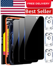 Para iPhone 17 Pro Max 3 3 Protector De Pantalla Privacidad AntiEspia y Camara