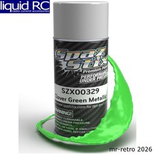 Spaz Stix 00329 Clover Green Metallic Aerosol Paint 3.5oz Can