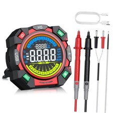 6000 Counts TRMS Multimeter Rechargeable Auto-Ranging Volt Meter