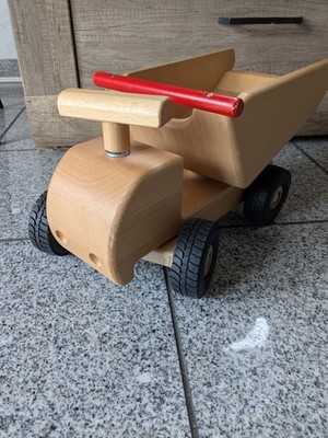 Ostheimer 5550805 Kipplaster, LKW, Auto aus Holz sehr guter Zustand