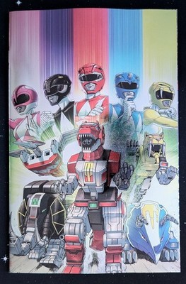 Mighty Morphin Power Rangers Zord Quest #1 CVR CCasey W. Coller Full Art Foil NM