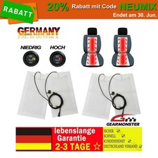 2 Set Auto Carbon Universal Sitzheizung Heizmatten Nachrüstsatz KFZ PKW 2 Stufen