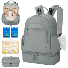 Breast Pump Backpack Fit for Spectra S1 and S2 with Removable Cooler Compartment