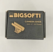 BIGSOFTI Camera Shoe with 1/4"-20 Thread Accessory Mount for BIGSOFTI ONE