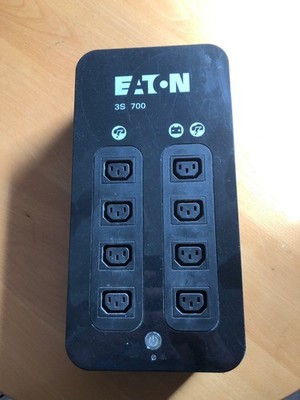 Original EATON 3S 700 420W / 700VA UPS USV Stromversorgung lüfterlos