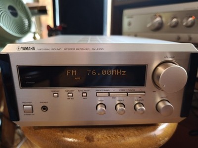 EX+++ Yamaha RX-E100 Stereo Receiver Audio with Remote Control Tested Works
