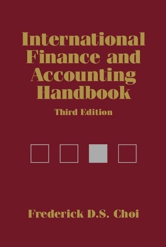 International Finance and Accounting Handbook (, Choi^+
