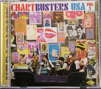 Various Artists - Chartbusters USA - Volume 3 - RARE Oop Import CD - 29 Tracks