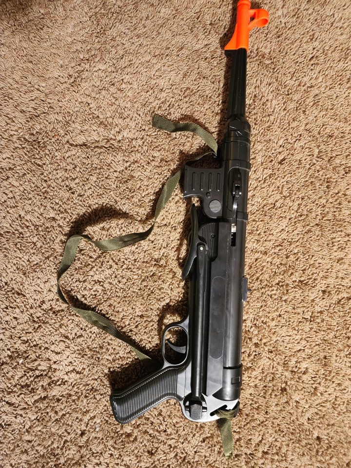 M40 WWII German Spring Sub Machine Airsoft Gun 250 FPS with Under ...