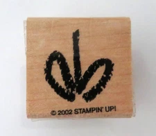 Stampin' Up! Flower Stem Rubber Stamp