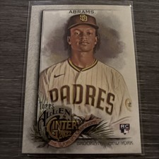 2022 Topps Allen & Ginter - C.J. Abrams #226 (RC)